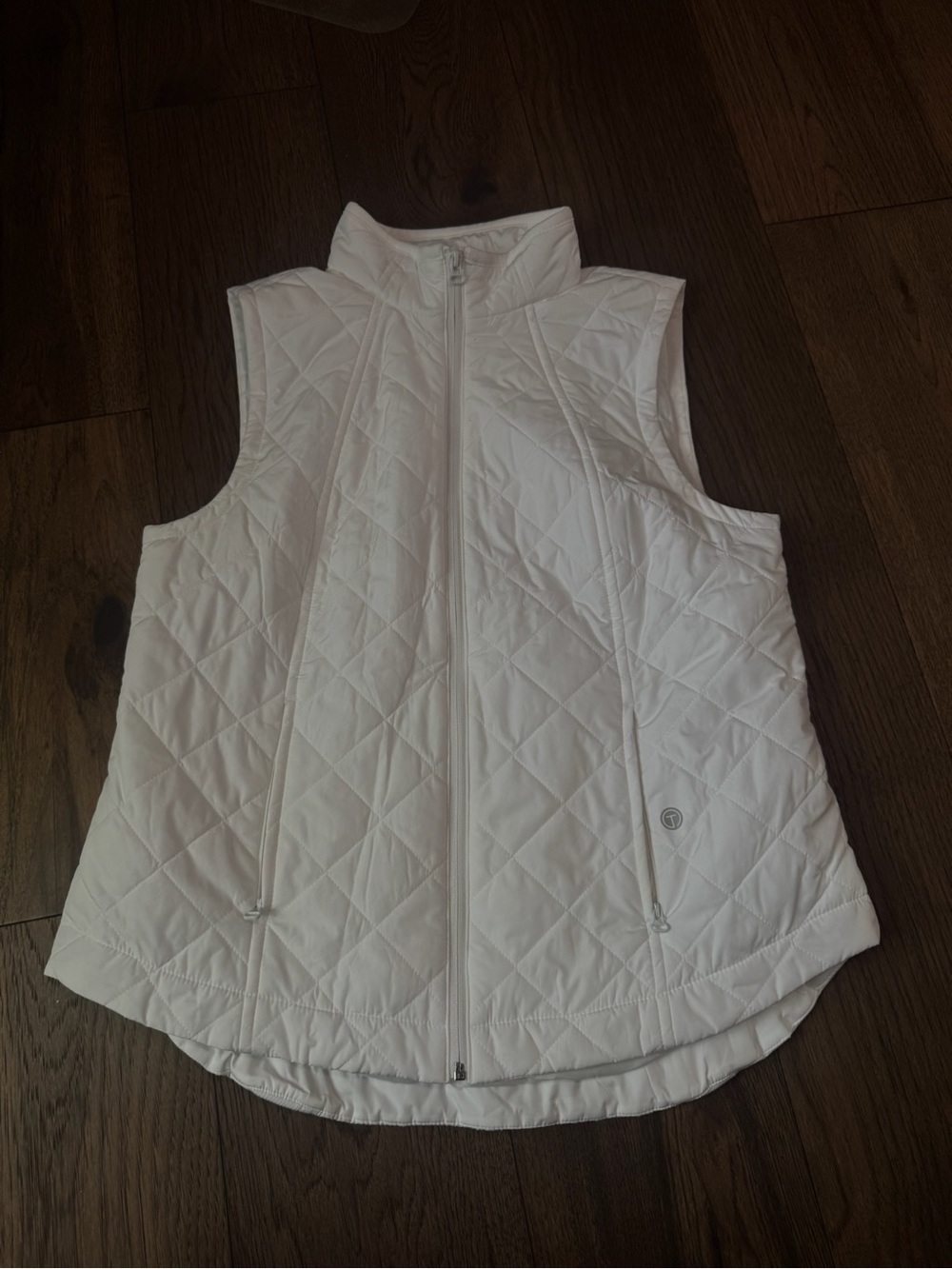 White Women's Zip Vest